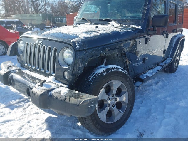 2017 Jeep Wrangler Unlimited Sahara მანქანა იყიდება აუქციონზე, vin: 1C4BJWEG8HL621978, აუქციონის ნომერი: 44129177