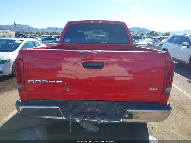 2004 Dodge Ram 1500 Slt/laramie მანქანა იყიდება აუქციონზე, vin: 1D7HA18NX4S785052, აუქციონის ნომერი: 44129215