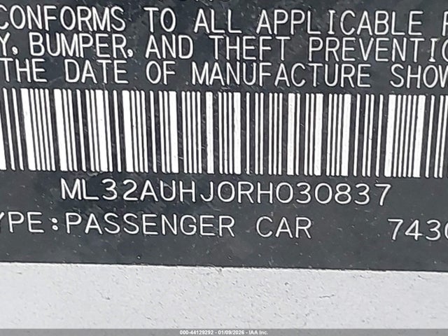 2024 MITSUBISHI MIRAGE ML32AUHJ0RH030837 Photo 8