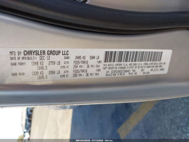 2013 DODGE JOURNEY 3C4PDCAB3DT600461 Photo 8