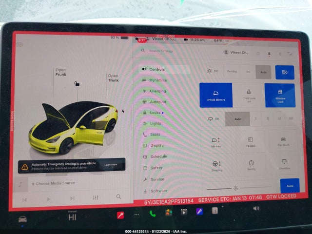 2023 TESLA MODEL 3 5YJ3E1EA2PF513154 Photo 6