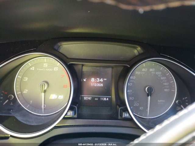 2013 AUDI S5 WAUGGAFR2DA016753 Photo 6