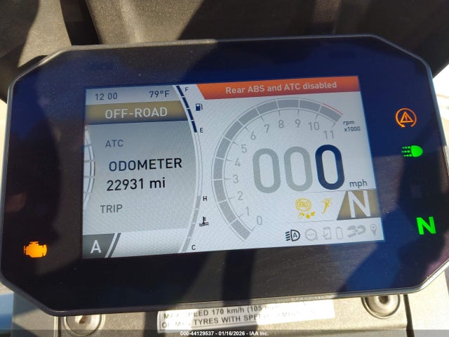 2022 APRILIA TUAREG ZD4XBUA09NS000500 Photo 6