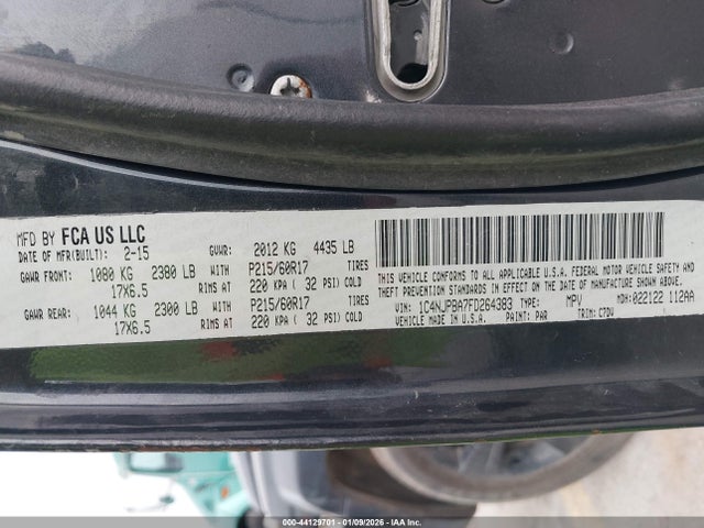 2015 JEEP PATRIOT 1C4NJPBA7FD264383 Photo 8