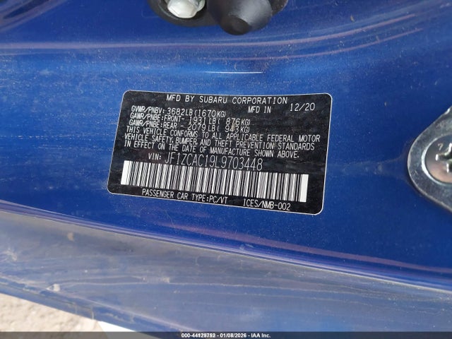 2020 SUBARU BRZ JF1ZCAC19L9703448 Photo 8