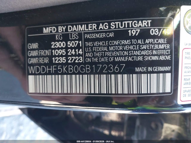 2016 MERCEDES-BENZ E 350 WDDHF5KB0GB172367 Photo 8