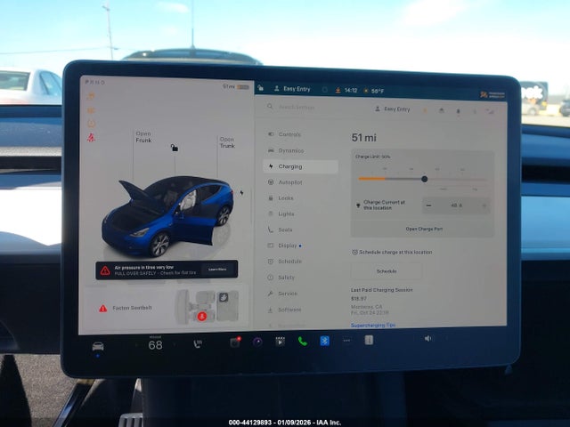 7SAYGDEF7NF459170 Tesla Model Y Performance Dual Motor All-wheel Drive