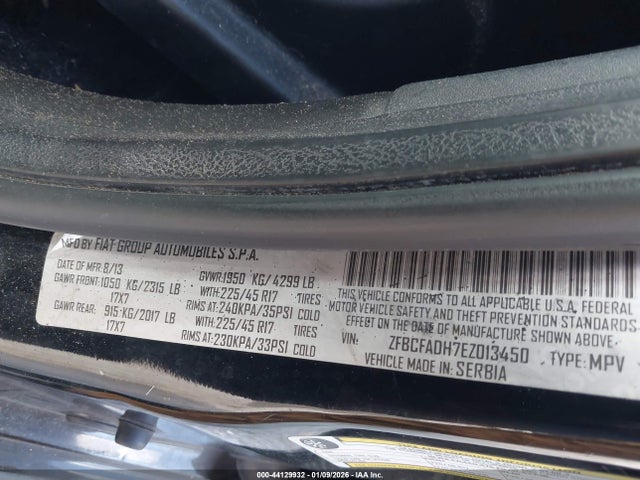 2014 FIAT 500L ZFBCFADH7EZ013450 Photo 8