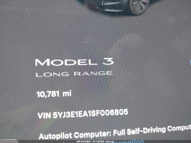 2025 TESLA MODEL 3 5YJ3E1EA1SF006805 Photo 6