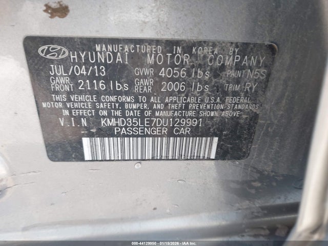 2013 HYUNDAI ELANTRA GT KMHD35LE7DU129991 Photo 8