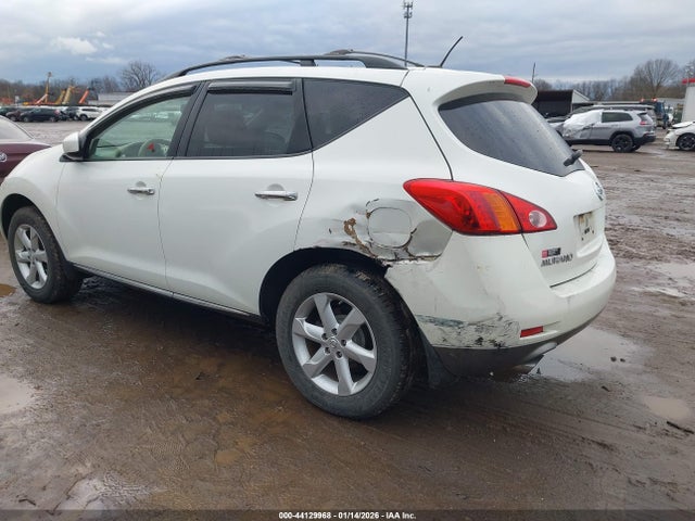 Aukcja sprzedaży 2009 Nissan Murano Sl, vin: JN8AZ18U69W025278, numer aukcji: 44129968