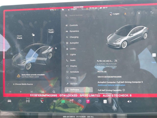 2021 TESLA MODEL 3 5YJ3E1EB3MF902695 Photo 6