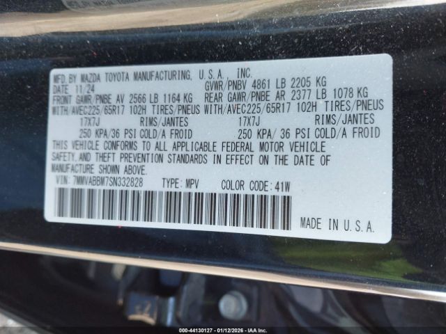 2025 MAZDA CX-50 7MMVABBM7SN332828 Photo 8