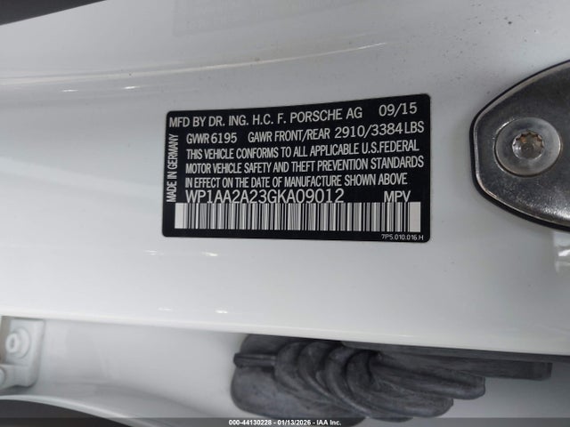 2016 PORSCHE CAYENNE WP1AA2A23GKA09012 Photo 8