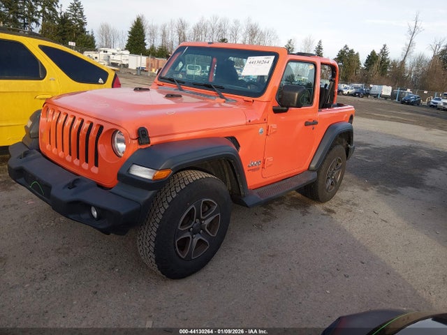 1C4GJXAG0JW242365 Jeep Wrangler Sport S 4x4