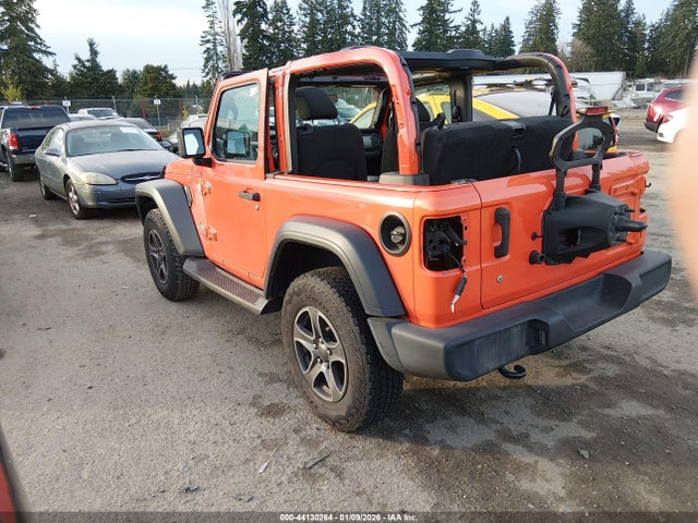 1C4GJXAG0JW242365 Jeep Wrangler Sport S 4x4