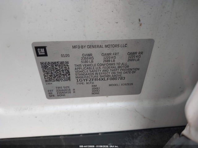 2020 CADILLAC XT4 1GYFZFR4XLF080783 Photo 8