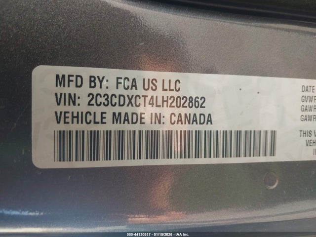 Dodge CHARGER R/T 2020 2C3CDXCT4LH202862 Image 9