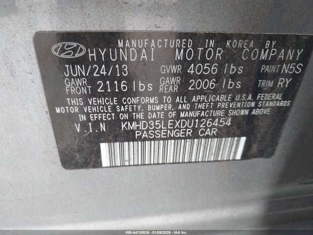 2013 HYUNDAI ELANTRA GT KMHD35LEXDU126454 Photo 8