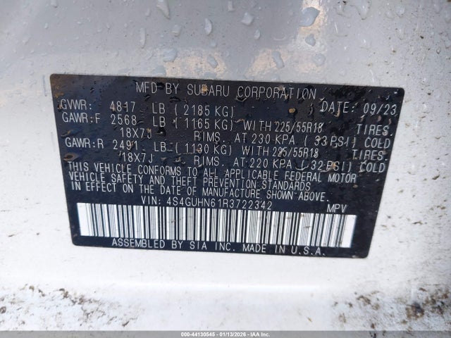 2024 SUBARU CROSSTREK 4S4GUHN61R3722342 Photo 8