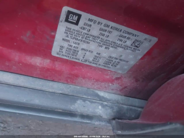 Продаж на аукціоні авто 2015 Chevrolet Trax 1ls, vin: KL7CJPSB4FB182264, номер лоту: 44130586