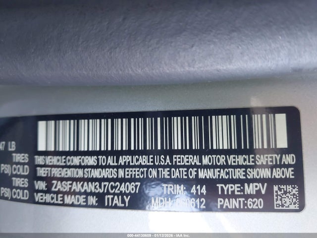 2018 ALFA ROMEO STELVIO ZASFAKAN3J7C24067 Photo 8