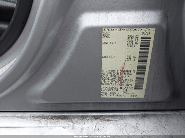 1N4AL3AP5FN302152 Nissan Altima 2.5 S