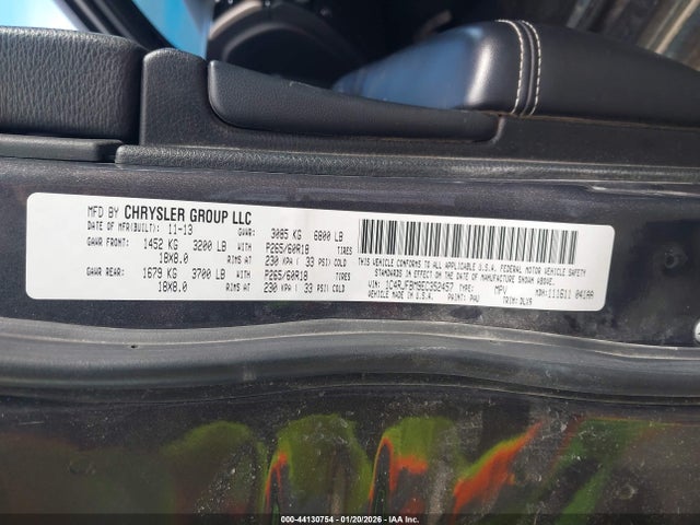 Jeep Grand Cherokee Limited 2014 1C4RJFBM9EC352457 Image 9