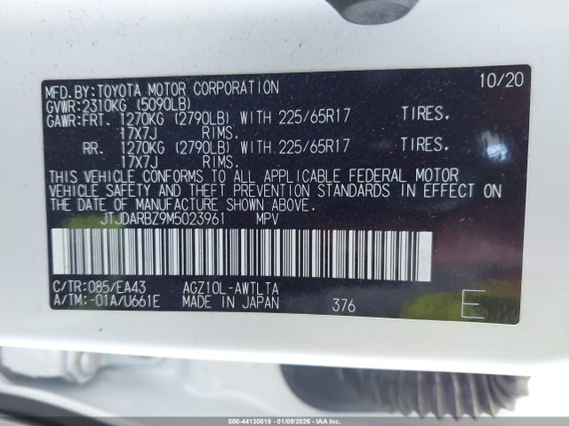 JTJDARBZ9M5023961 Lexus NX 300