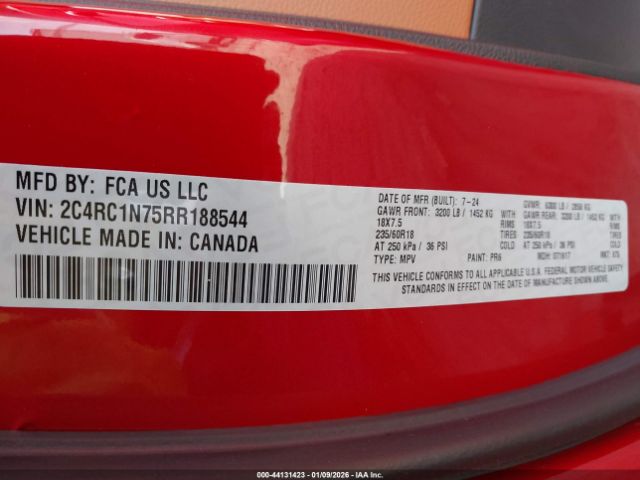 2024 CHRYSLER PACIFICA HYBRID 2C4RC1N75RR188544 Photo 8