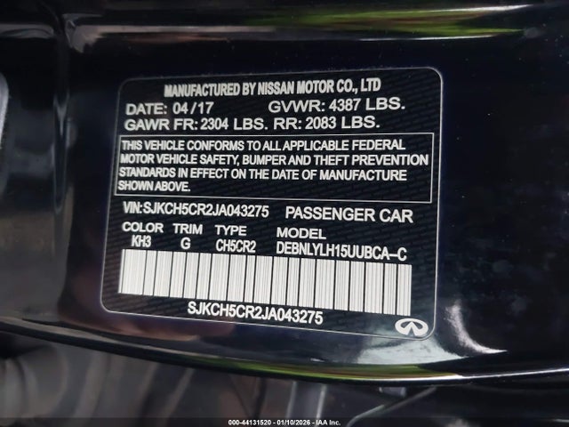 2018 INFINITI QX30 SJKCH5CR2JA043275 Photo 8