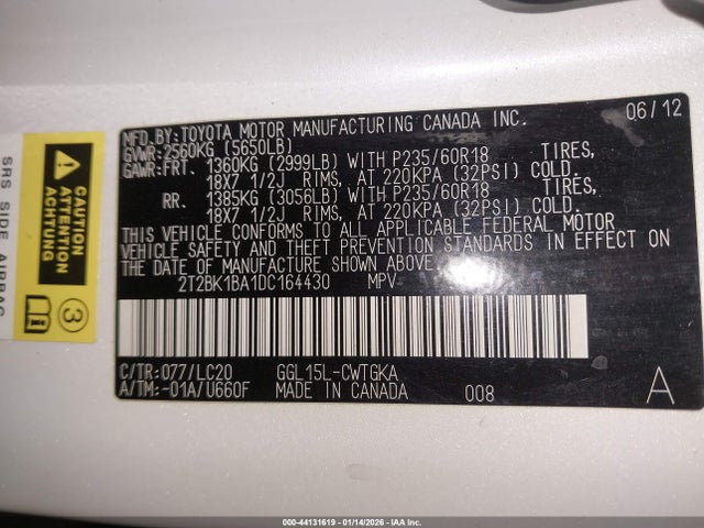 2013 LEXUS RX 350 2T2BK1BA1DC164430 Photo 8