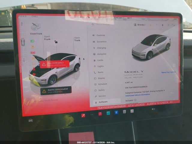 2026 TESLA MODEL Y 7SAYGDEE8TA456828 Photo 6