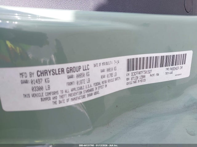 2015 FIAT 500 3C3CFFAR7FT501527 Photo 8