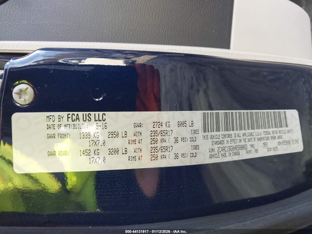 2017 CHRYSLER PACIFICA 2C4RC1BG0HR588093 Photo 8