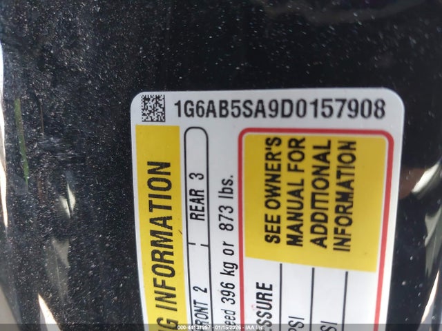 2013 CADILLAC ATS 1G6AB5SA9D0157908 Photo 8