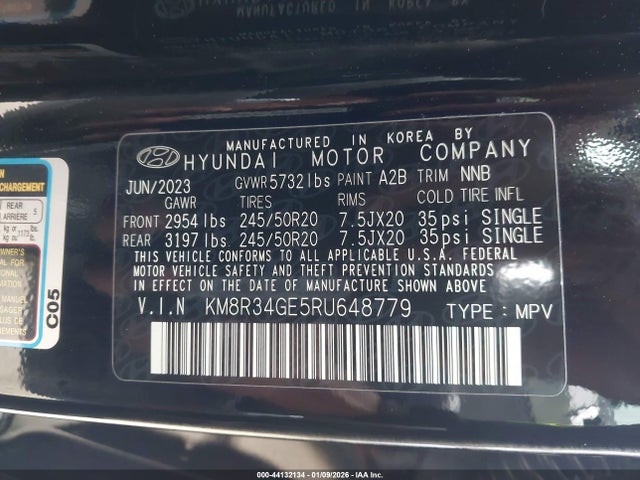 2024 HYUNDAI PALISADE KM8R34GE5RU648779 Photo 8