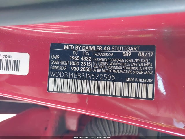 Mercedes-Benz CLA 250 2018 WDDSJ4EB3JN572505 Image 9