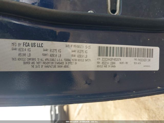 2015 DODGE CHARGER 2C3CDXHG9FH852674 Photo 8