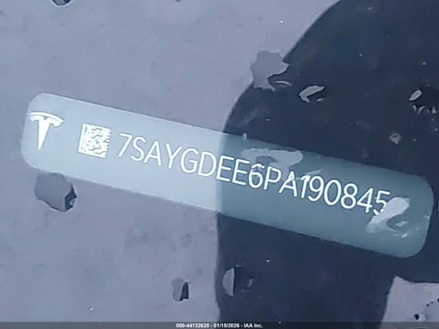 44132628 :رقم المزاد ، 7SAYGDEE6PA190845 vin ، 2023 Tesla Model Y Awd/long Range Dual Motor All-wheel Drive مزاد بيع