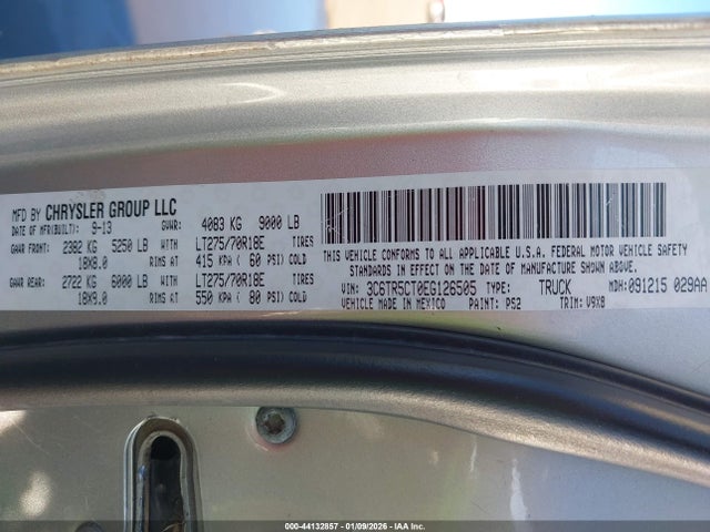RAM 2500 Tradesman 2014 3C6TR5CT0EG126505 Image 9
