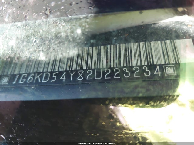 2002 CADILLAC DEVILLE 1G6KD54Y82U223234 Photo 8