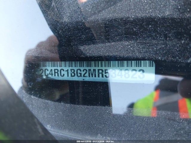 Продажа на аукционе авто 2021 Chrysler Pacifica Touring L, vin: 2C4RC1BG2MR534823, номер лота: 44132936