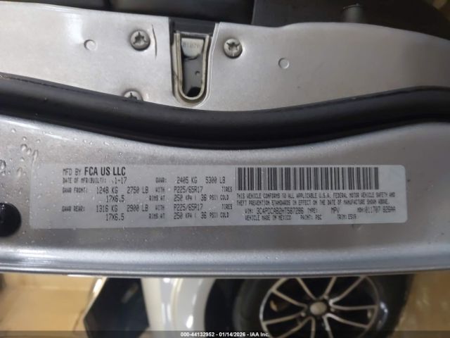 2017 DODGE JOURNEY 3C4PDCAB2HT587286 Photo 8