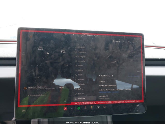 2025 TESLA MODEL 3 5YJ3E1EA6SF029500 Photo 6