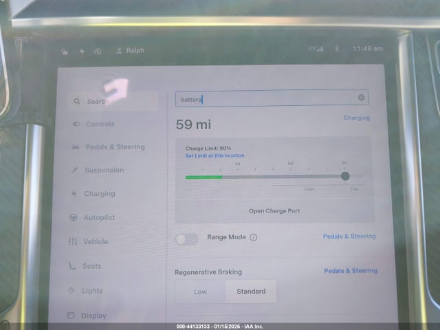 2017 TESLA MODEL X 5YJXCBE22HF053730 Photo 6