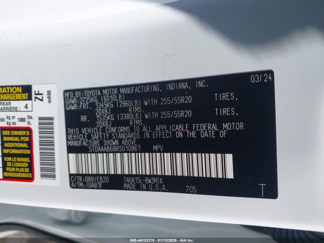 Lexus Tx 350 Premium 2024 5TDAAAB68RS010861 Image 9