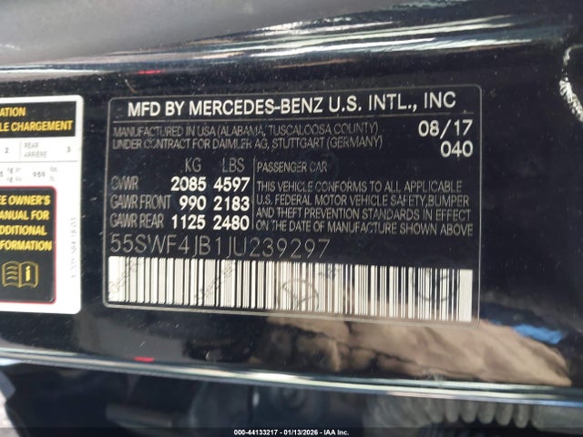 2018 MERCEDES-BENZ C 300 55SWF4JB1JU239297 Photo 8
