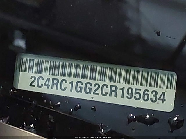 Продаж на аукціоні авто 2012 Chrysler Town & Country Limited, vin: 2C4RC1GG2CR195634, номер лоту: 44133238