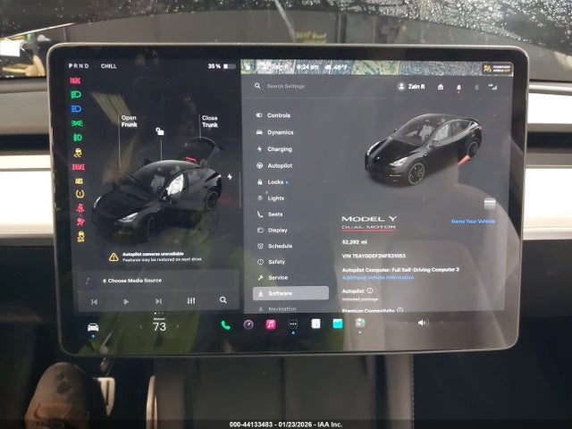Продажа на аукционе авто 2022 Tesla Model Y Performance Dual Motor All-wheel Drive, vin: 7SAYGDEF2NF531053, номер лота: 44133483